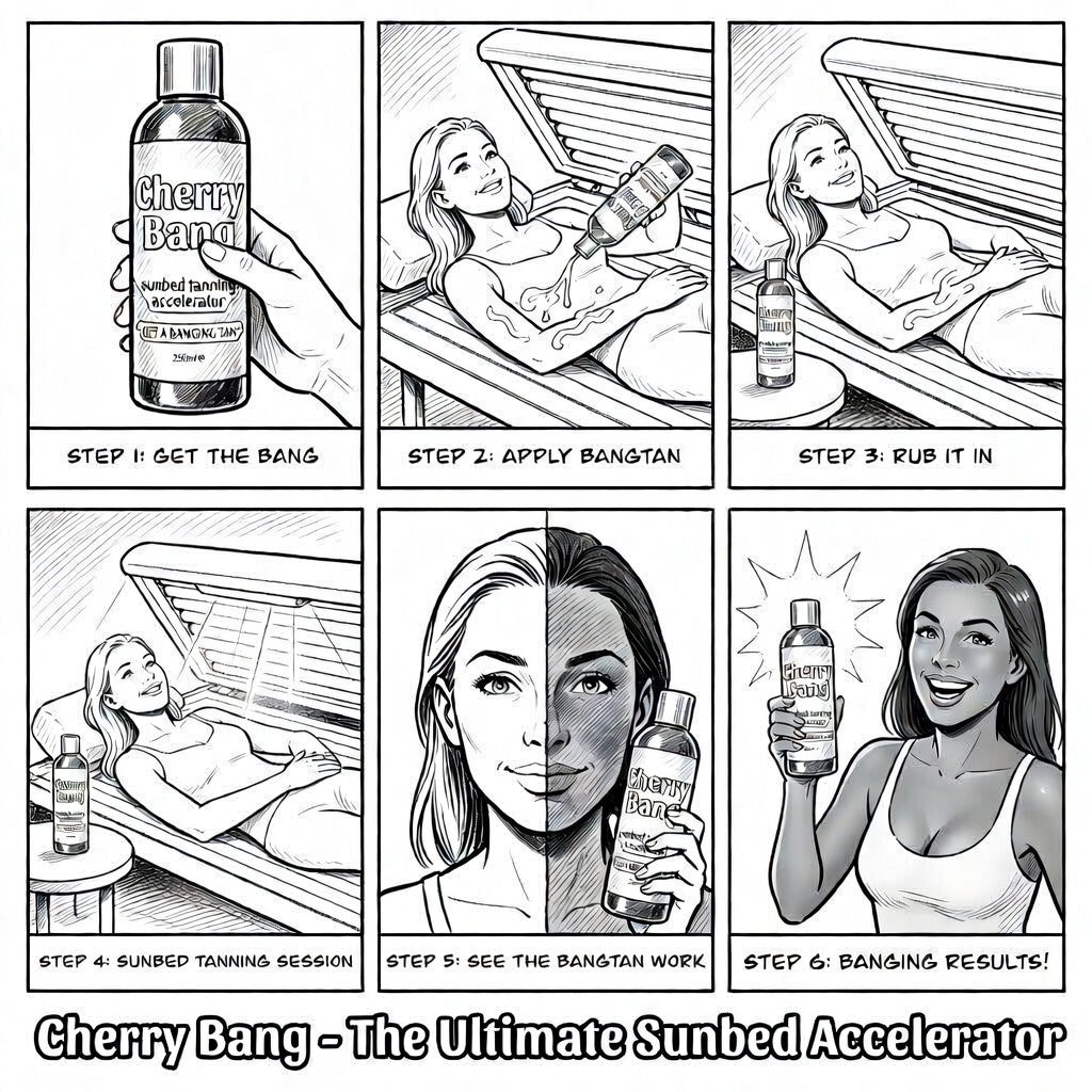 Cherry Bang Sunbed Tanning Accelerator - 250ml