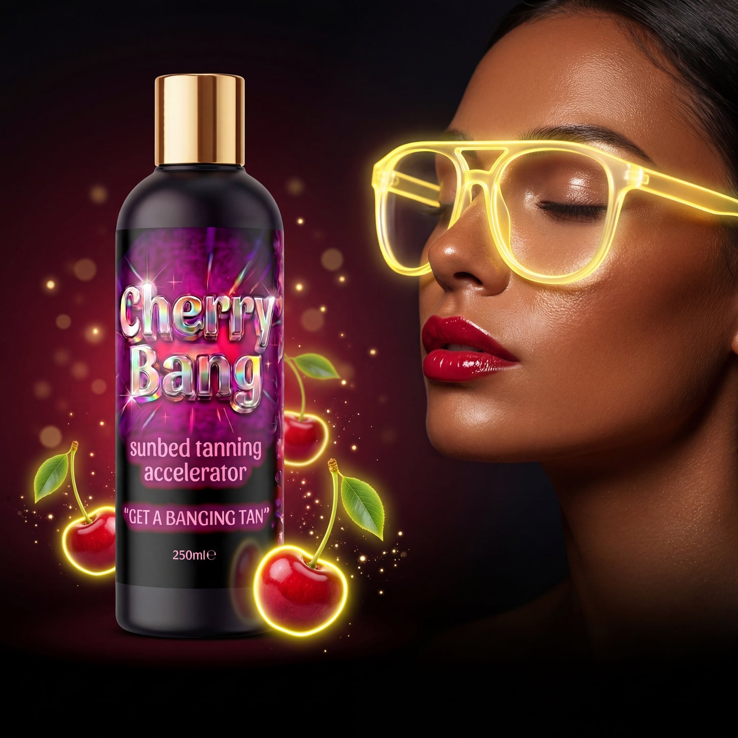Cherry Bang Sunbed Tanning Accelerator - 250ml