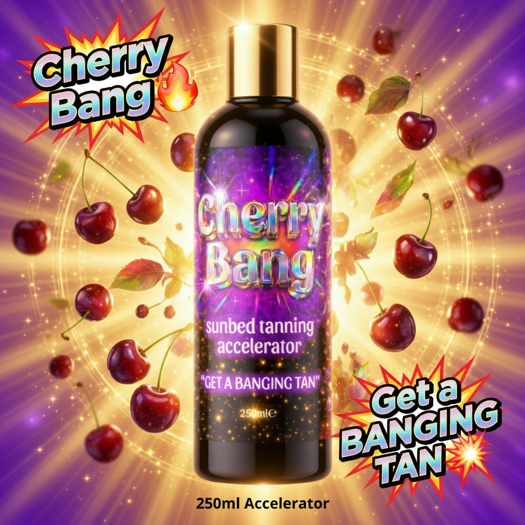 Cherry Bang Sunbed Tanning Accelerator - 250ml